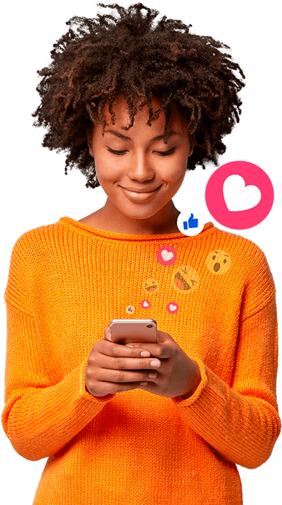 Paquetes de manejo de Redes Sociales Costa Rica - Muchacha con celular